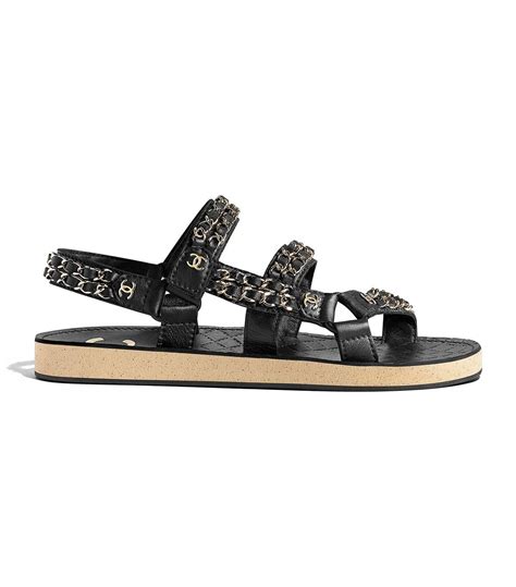 chanel orthopedic sandals|authentic Chanel sandals.